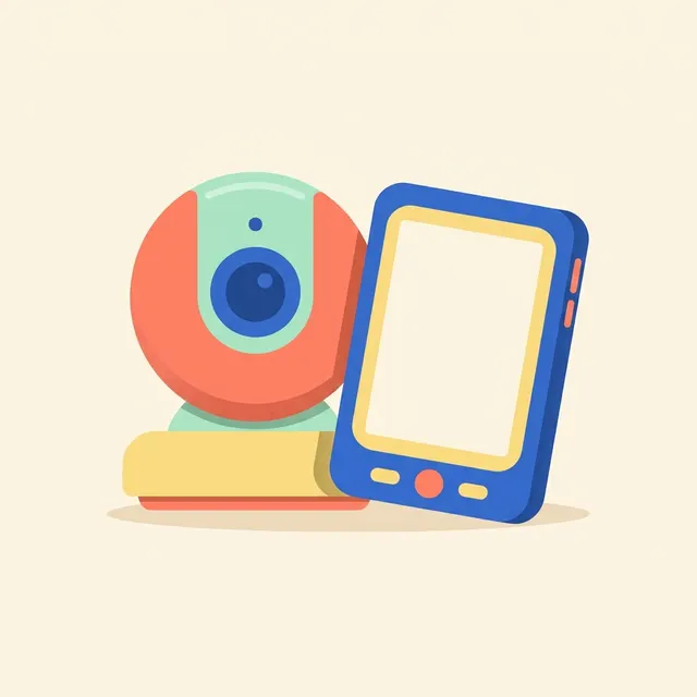 HelloBaby 5-inch 720p Video Baby Monitor