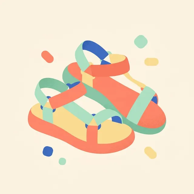 Littleplum Kids Closed-Toe Sport Sandals