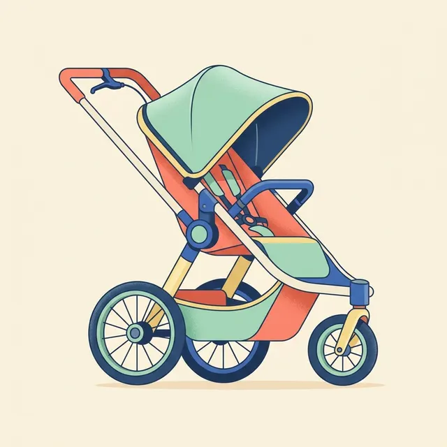 R for Rabbit Street Smart Auto Fold Stroller