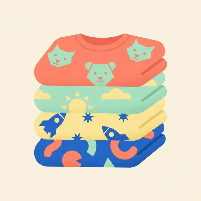 Cotton Printed Boys T-Shirt Combo — Pack of 5